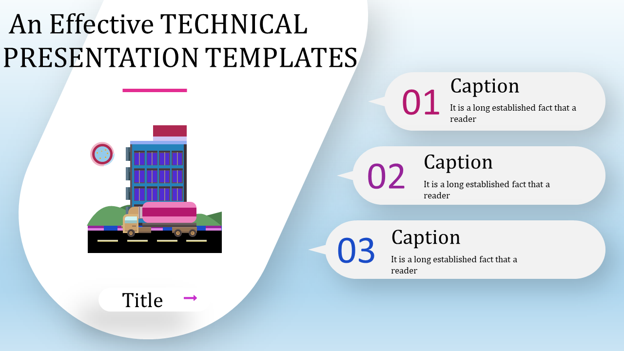 structure of a technical presentation